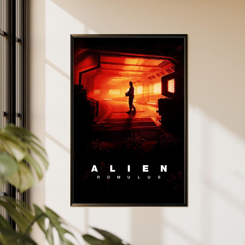 Alien Movie Poster, Canvas Print, Wall Art, Film Poster Artwork, Home ...
