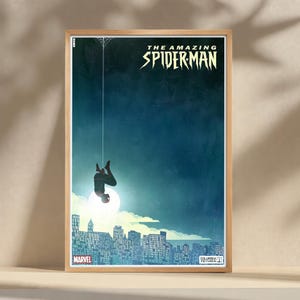 The Spirder Man Movie Poster, Canvas Print, Wall Art, Film Poster Artwork, Home Decor