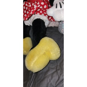Vintage Disneyland Disney World Minnie Mouse Plush Polka Dots image 5
