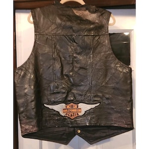Navarre Leather Vest - Etsy