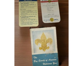 VINTAGE 1969 Boy Scouts Den Mother Membership Oath Rules Book Pamphlet Wisc bsa