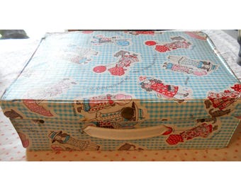 Vintage Holly Hobbie Collectors Case Doll Carrying Case Clothing Accessories rar