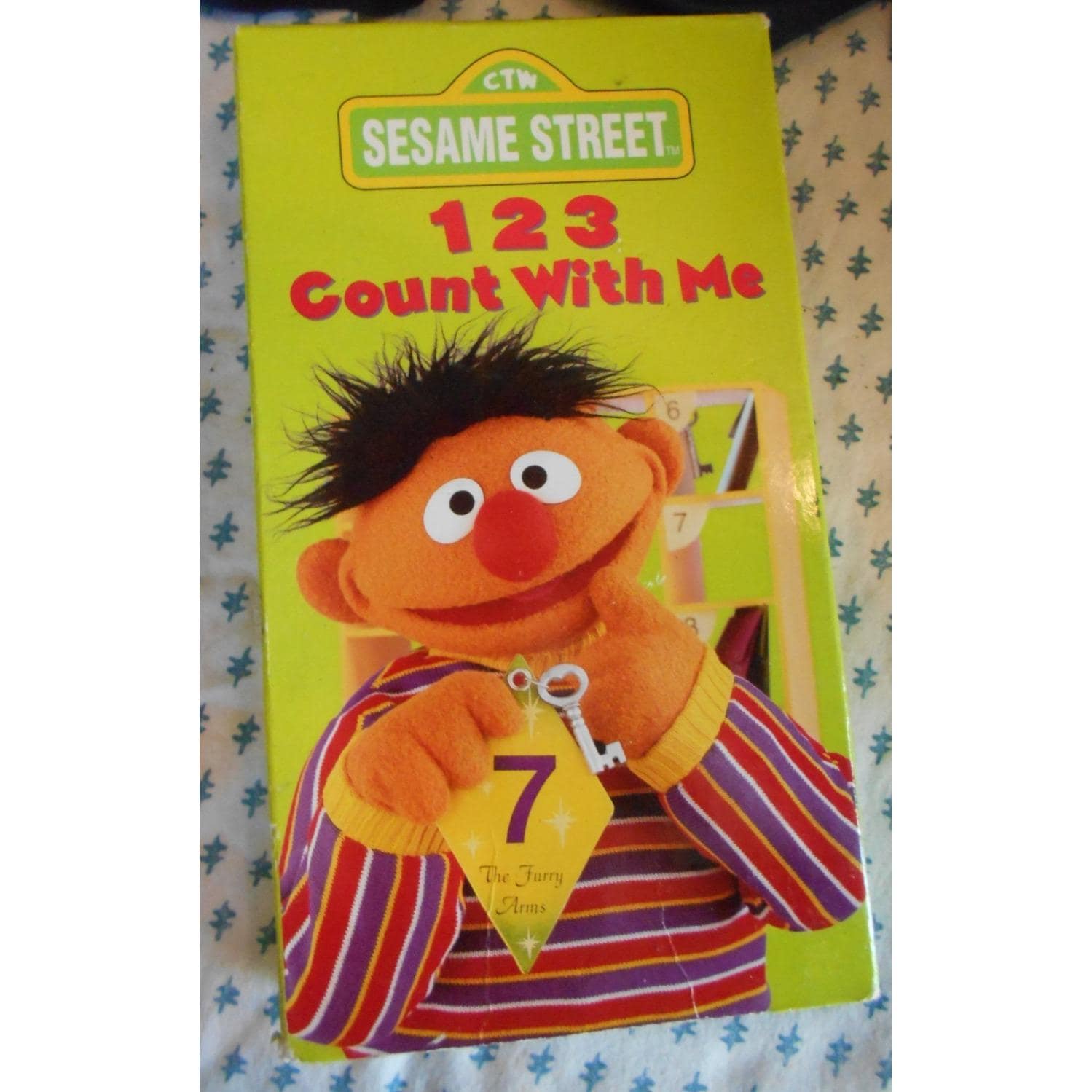 Sesame Street 123 Count With Me VHS Tape 1997 Sony Wonder Elmo 