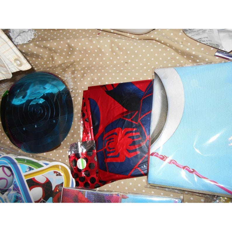 Spider Man Birthday Party Decoration Marvel Party Supplies Balloons Plates Decor image 4