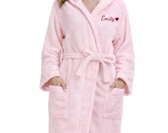 Luxury Plush Bathrobe | Personalized Embroidered Robe