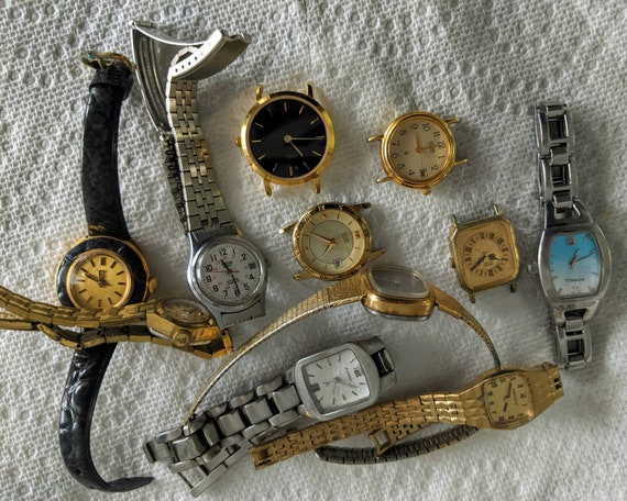 Ladies Wrist Watches Assortment/ Including Seiko and Fossil | Etsy