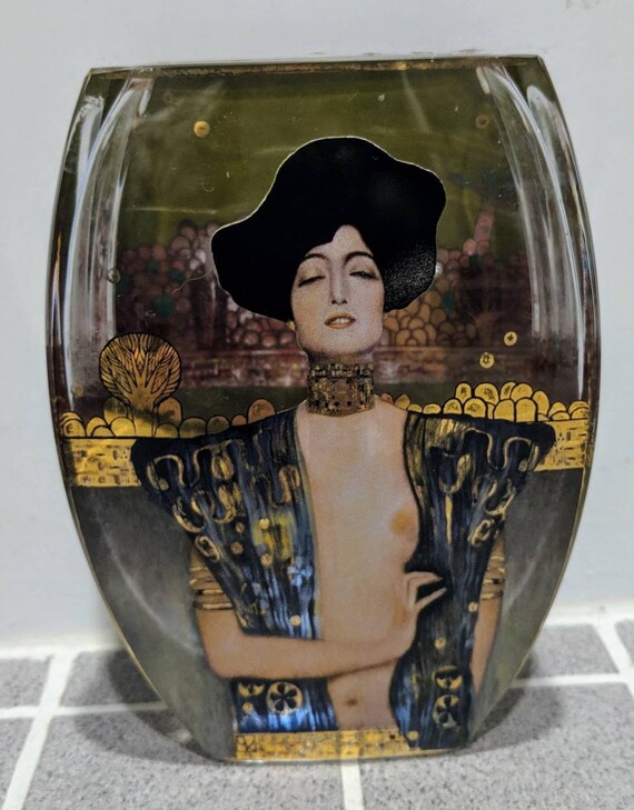 Klimt Goebel Judith Vase Etsy