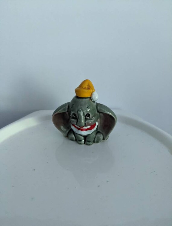 Generies 4pcs Dumbo Mini Figura Juguete Colección Decoración de Pastel 