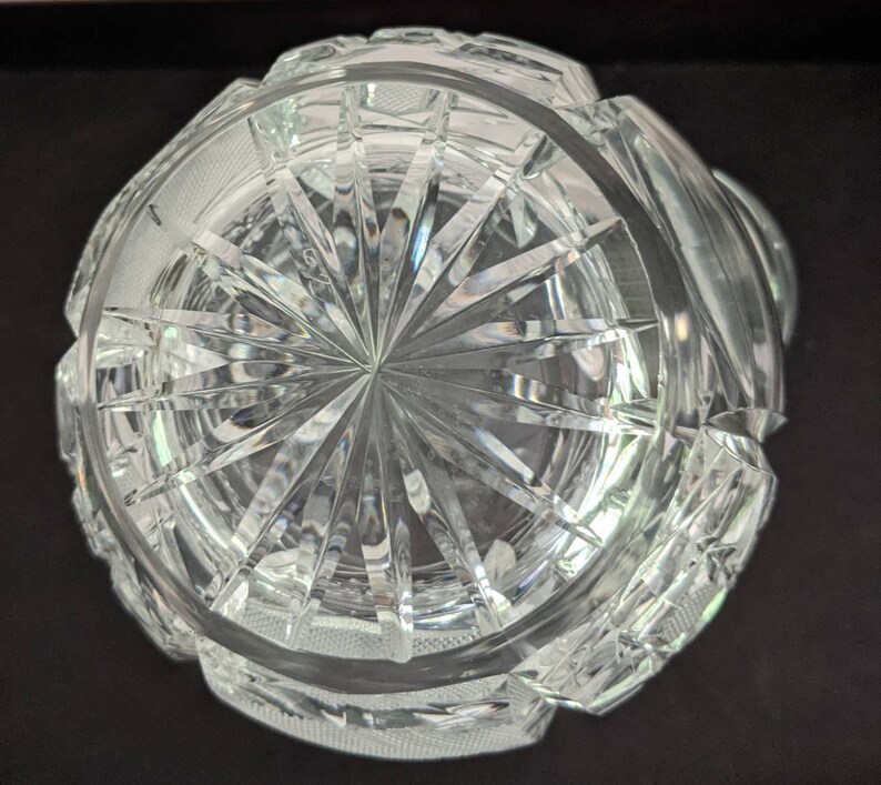 Lead Crystal Czech Cruet With Stopper Etsy