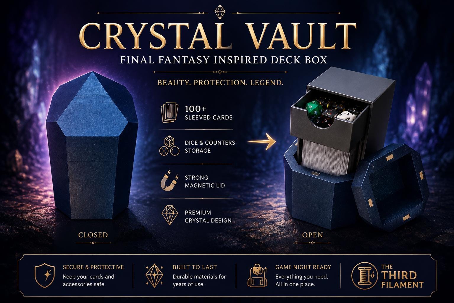 Final fantasy deck box - Etsy 日本