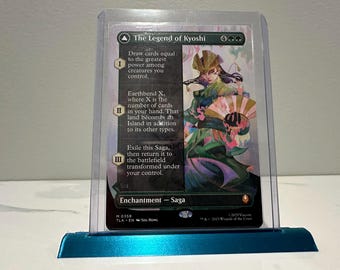 Trading Card Display Stand for Collectors