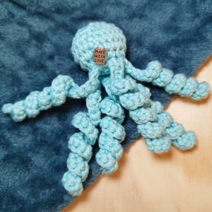 Les Tripotins / Poulpe / fidget au crochet - fait main - 100 % coton