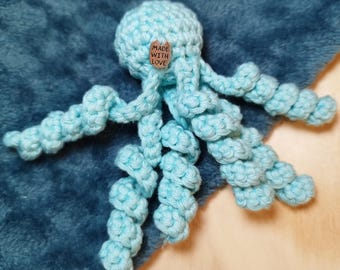 Les Tripotins / Poulpe / fidget au crochet - fait main - 100 % coton