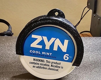 Nicotine Can Keychain Holder