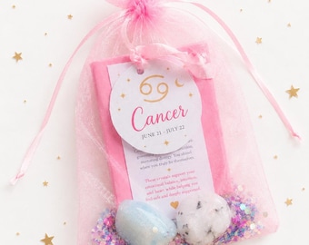 Cancer Zodiac Crystal Mystery Bag | Genuine Healing Crystals, Astrology Gift