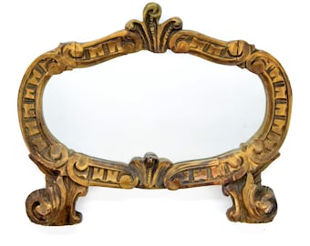 18th Century French Rococo Mirror | Antique Small Wall Mirror