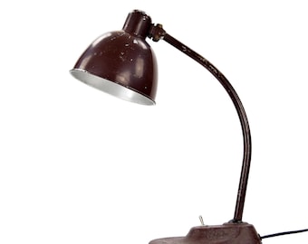 Lampe De Bureau Vintage Art Déco SEVADAC - Style Bauhaus Années 1920, Belge