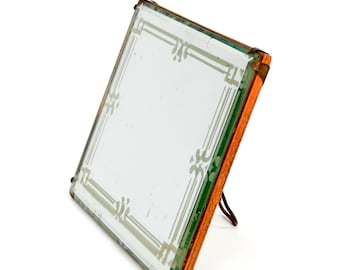 Antique Frameless Table Mirror