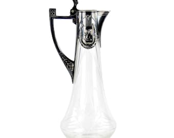 Antik WMF Vinkanna | Art Nouveau Silverpläterad kanna