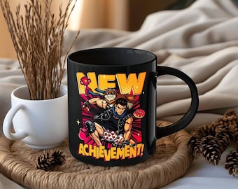 New Achievement Dungeon Crawler Carl Coffee Mug, This Is An Outrage Mug, Princess Donut Cat Dungeon Crawler Carl Fan Mug, Litrpg Lover Gifts