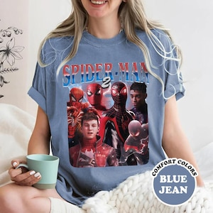 Camiseta vintage pirata de Peter Parker de los 90, camiseta de Spider-Man 2 del MCU, camiseta Comfort Colors de los Vengadores del MCU, para fans del MCU, camiseta de Spidey, camiseta de cómics del MCU imagen 4