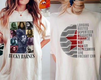 Bucky Barnes 1917 Shirt, Winter Soldier Comfort Colors Tee, Avengers Superhero Shirt, Bootleg Style Fan Tee, Unisex Gift for Men Women