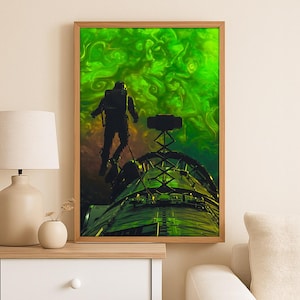 Project Hail Mary Poster,High Quality Canvas Print, Sci Fi Movie Poster, Space Astronaut Wall Art, Space Print, Room Decor, Wall Art