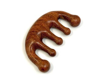 Natural Sandalwood Head and Scalp Massage Comb