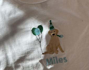 Lab birthday shirt