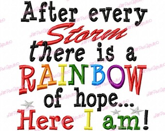 Rainbow of hope | Etsy