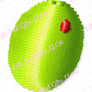 Add-On - Olive - Machine Embroidery - 6 sizes, olive, drink, martini, green, embroidery design
