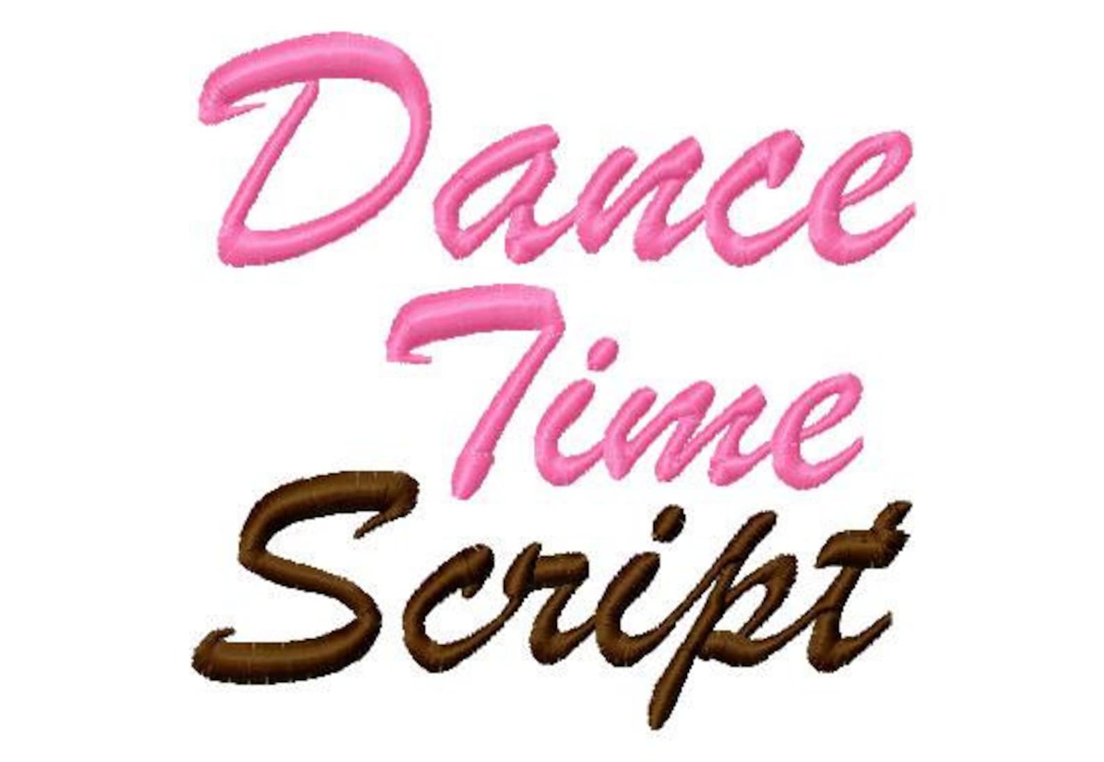 Dancing script Dancing script