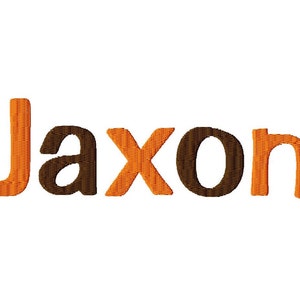 Jaxon Machine Embroidery Font - Sizes 1",2",3",4" BUY 2 get 1 FREE