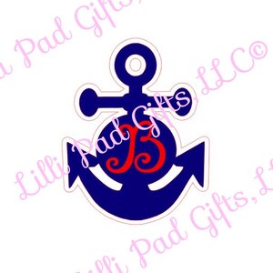 Anchor-Circle - Cut File - Instant Download - SVG Vector JPG for Cameo Silhouette Studio Software & other Cutter Machines