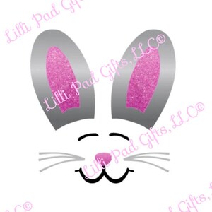 Easter Bunny Cut File - Instant Download - SVG Vector JPG for Cameo Silhouette Studio Software & other Cutter Machines