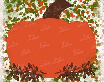 Pumpkin - ADD your own Design Thanksgiving Design - Sublimation Design - Instant Download, Sublimation, 300dpi PNG & JPG, high quality