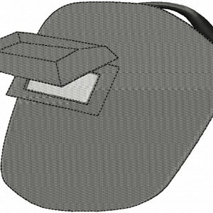 Cappello da saldatore - Design ricamo a macchina - 9 dimensioni