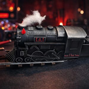 Modyfikacja pociągu do pinballa AC/DC dla Stern Pro Premium LE – niestandardowa aktualizacja 3D – doskonały efekt wizualny