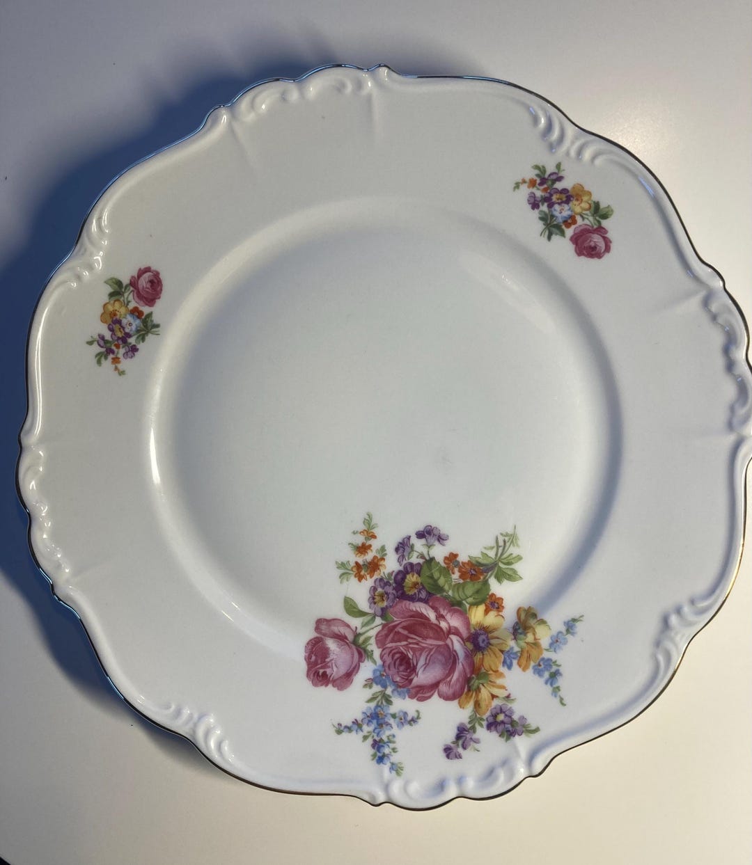 6 Bavaria Edelstein Plates Collection Maria-théresia - 6 Assietes ...