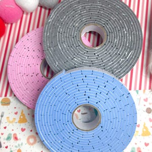 Eva adhesive Foam Rolls Double Sided Adhesive Tape for crafting, pre cut , combined in set of 3 colors for Valentines crafts