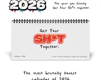 Work Desk Calendar - Demotivational Affirmations Calendar