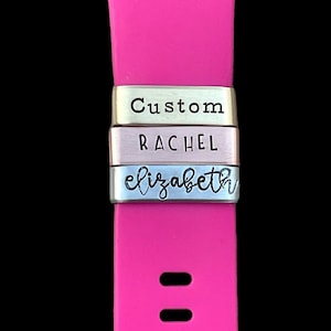 Personalized Medical Alert Watch Band Charms, Medical Alert ID Tag, Smart Watch Band Charm