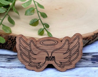 Wooden Memorial Pocket Token - In Memory of Pocket Token - Remembrance Gift - Memorial Gift - Condolence Gift - Bereavement Gift