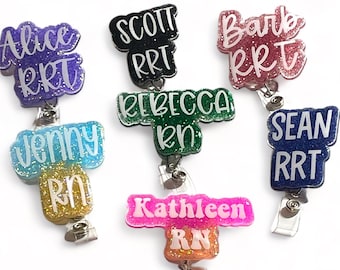 Personalized Name Badge Reel - Custom Name Tag Badge Reel - Nurse Name Tag Badge Reel - Nurse Appreciation Gift - Nurses Week Gifts