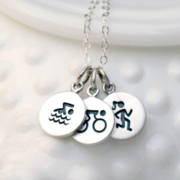Triathlon Jewelry Etsy