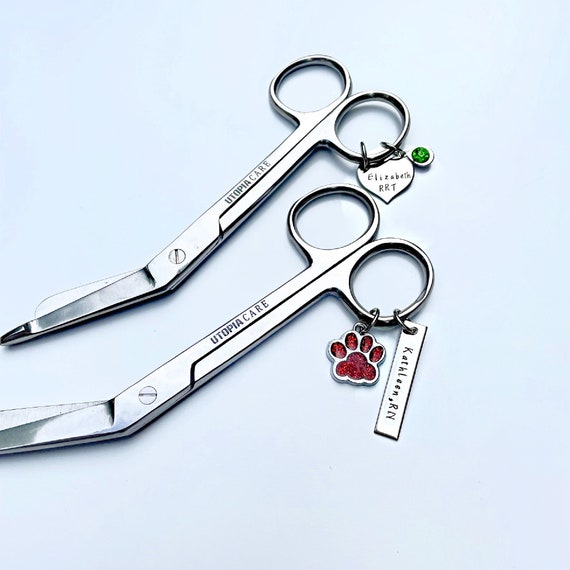 Personalized Bandage Scissor ID Tag Paramedic Shears Name Tag EMT