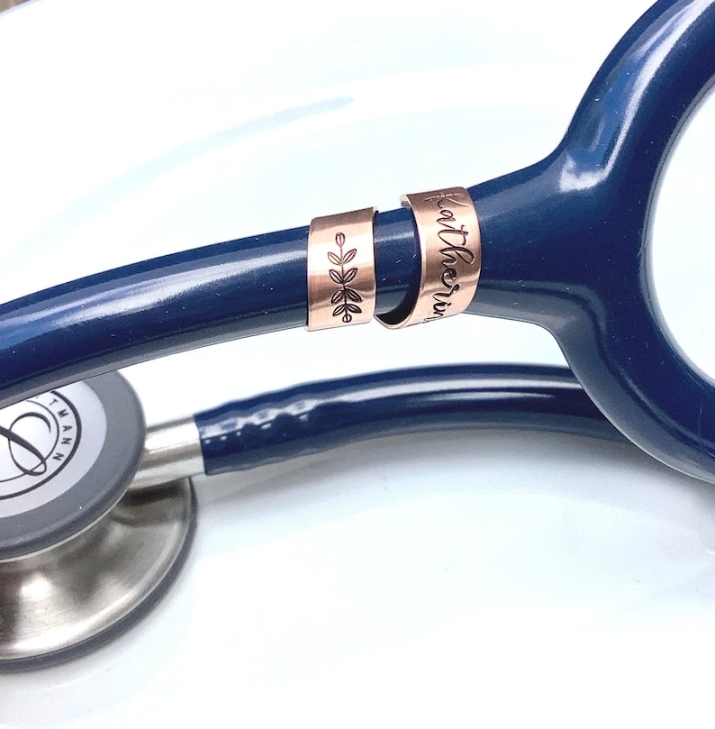 Personalized Stethoscope ID Tag Stethoscope Name Tag RN Etsy