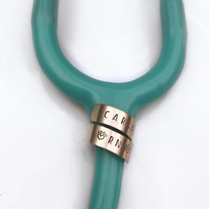 Veterinarian Stethoscope ID tag, Stethoscope ID, Veterinarian Gift, Vet Tech Gift, Veterinarian Name Tag, Stethoscope ID, Stethoscope Charm