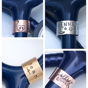 Personalized Stethoscope ID Tag, Custom Nurse Gift