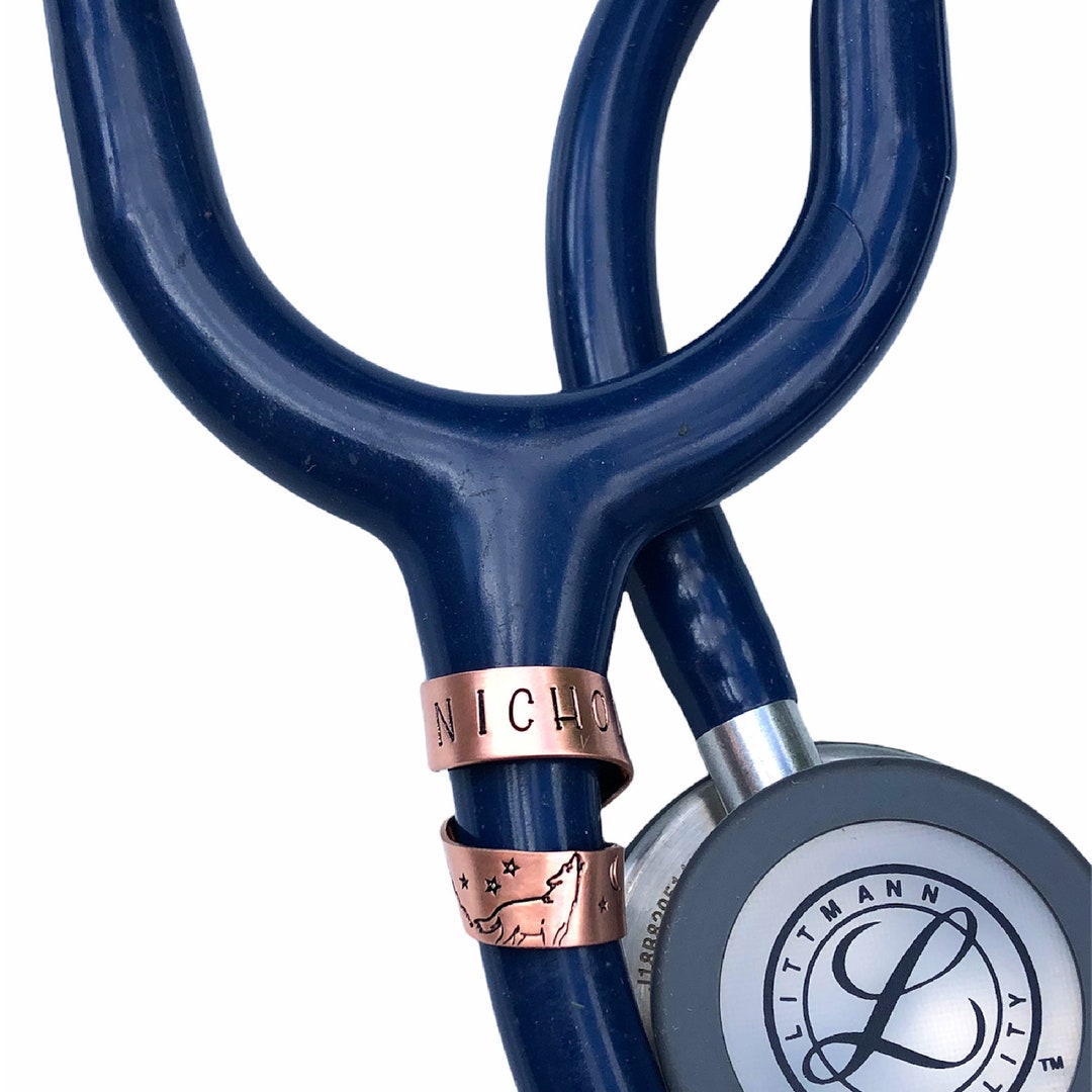 Copper Stethoscope ID Tag Stethoscope Name Tag Nurse Etsy